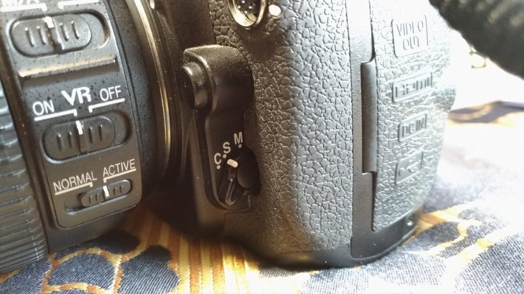 NIKON D300のフォーカスモード